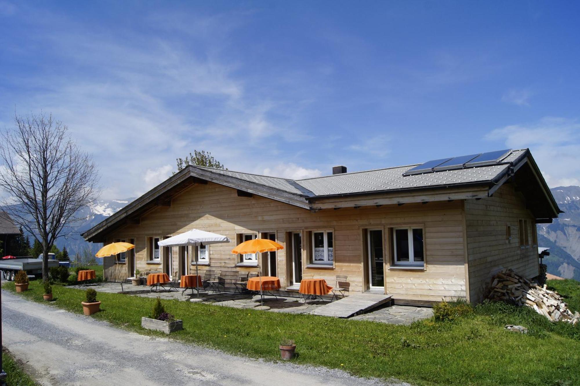 Baerghuus Axalp Hostel Bagian luar foto
